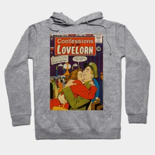 Vintage Confessions of the Lovelorn Cover Hoodie